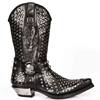 New Rock - 7928 ITALI NEGRO Y BOX PLANE Des bottes de cowboy - Noir/Couleur argent Product image